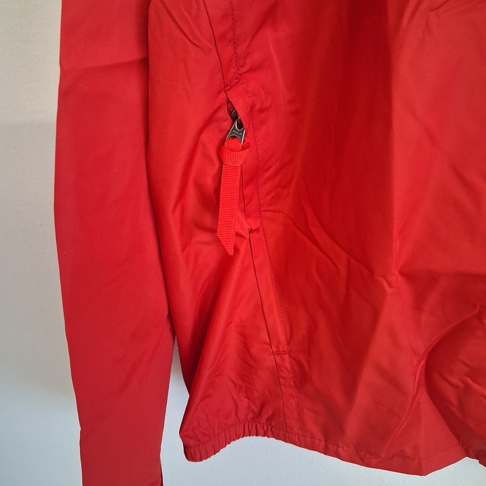 Ralph Lauren Polo Sport Red Jacket with Navy Collar - Picture 4 of 7